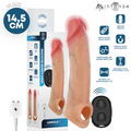 MR INTENSE - ARNOLD M VIBRATOR SILIKON-PENISHÜLLE MIT FERNBEDIENUNG 14,5 CM -Ø- 4 CM