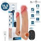 MR INTENSE - ARNOLD M VIBRATOR SILIKON-PENISHÜLLE MIT FERNBEDIENUNG 14,5 CM -Ø- 4 CM