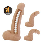 Pretty Love Zane Strap-on-Set 17 cm – Natur
