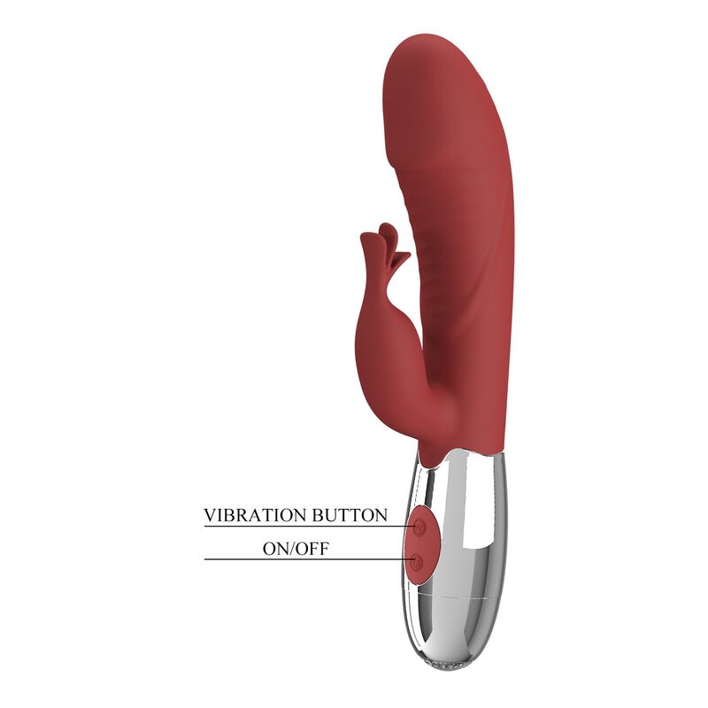 Pretty Love Rosewood Rabbit-Vibrator – Rot