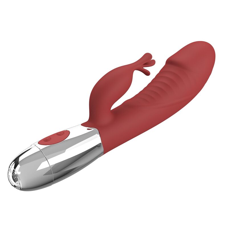 Pretty Love Rosewood Rabbit-Vibrator – Rot