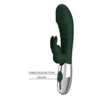 Pretty Love Naughty Bunny Rabbit-Vibrator – Grün