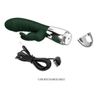 Pretty Love Naughty Bunny Rabbit-Vibrator – Grün