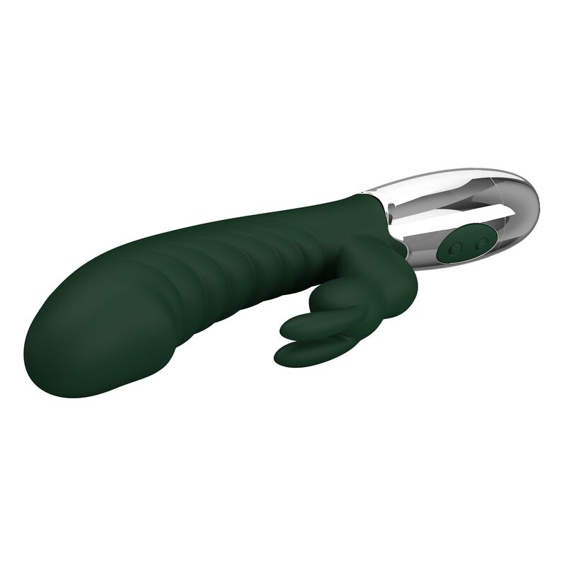 Pretty Love Naughty Bunny Rabbit-Vibrator – Grün