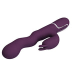 PRETTY LOVE - LOURSEN HASE-VIBRATOR MIT STOSSBEWEGUNG UND 7 VIBRATIONEN, USB-AUFLADBAR, LILA