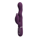 PRETTY LOVE - LOURSEN HASE-VIBRATOR MIT STOSSBEWEGUNG UND 7 VIBRATIONEN, USB-AUFLADBAR, LILA