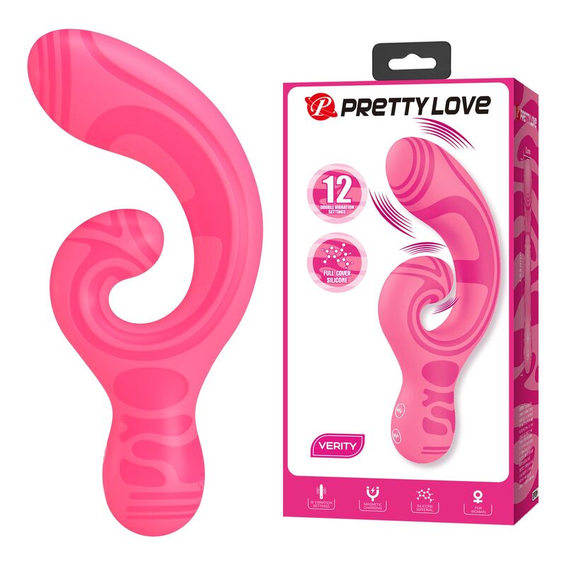 Pretty Love Verity Doppel-Massager – Rosa