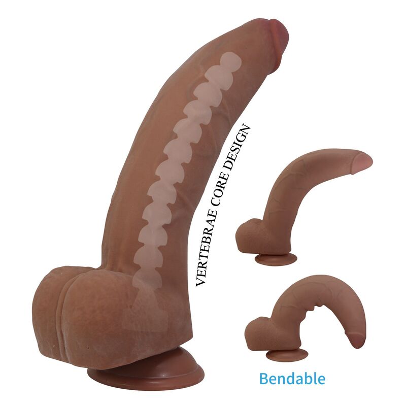 Pretty Love Ulric Dildo 26 cm – Braun