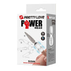 Pretty Love Susan Power Head Wand-Aufsatz – Transparent-Weiß