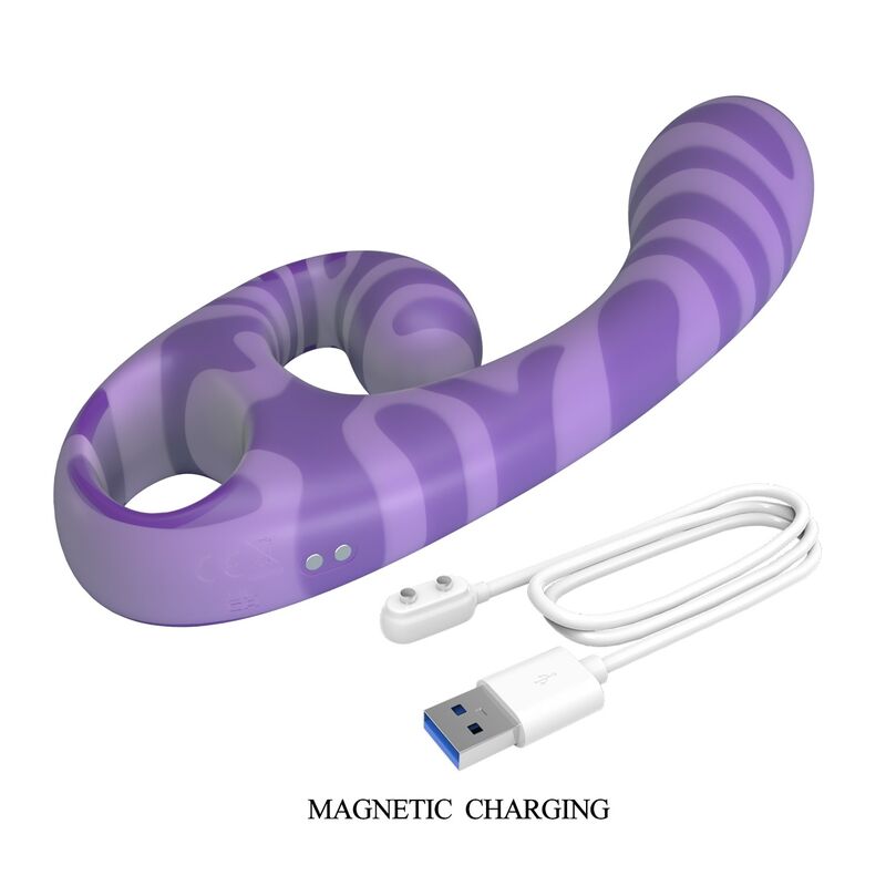 Pretty Love Summer Doppel-Vibrator 19 cm – Lila
