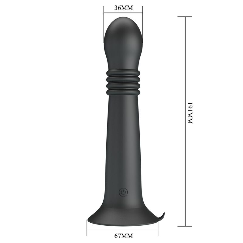 Pretty Love Stella Rotations- und Stoßmassager – Schwarz
