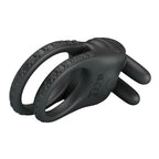 Pretty Love Sini Doppelring-Vibrator – Schwarz