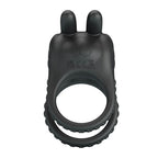 Pretty Love Sini Doppelring-Vibrator – Schwarz