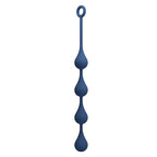 MR PLAY – BLAUE SILIKON-ANALPOLSTER, GRÖSSE L (42,6 CM)
