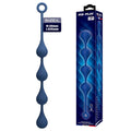 MR PLAY – BLAUE SILIKON-ANALPOLSTER, GRÖSSE L (42,6 CM)