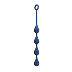MR PLAY – BLAUE SILIKON-ANALPOLSTER, GRÖSSE M, 33 CM