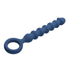 MR PLAY – BLAUE SILIKON-ANALPERLEN &AMP; ANALPLUG – Ø – 3,4 CM – 28,5 CM