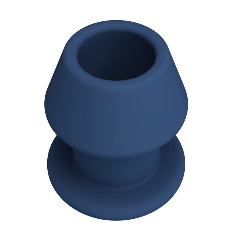 MR PLAY - JACK BLUE SILIKON-HOLZ-ANALPLUG GRÖSSE M