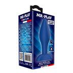MR PLAY - KONISCHER SILIKON-ANALPLUG, BLAU, GRÖSSE S