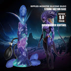 POWER MONSTERS - DUSKWALKER SENTINEL DREIFARBIGER AUFBLASBARER FANTASY-SILIKONDILDO 23 CM Ø 5 CM