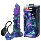 POWER MONSTERS - DUSKWALKER SENTINEL DREIFARBIGER AUFBLASBARER FANTASY-SILIKONDILDO 23 CM Ø 5 CM