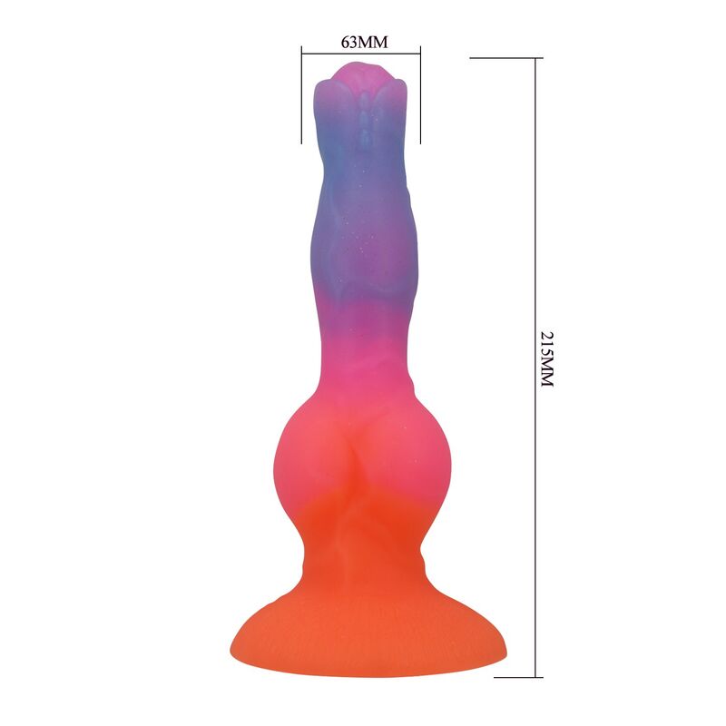POWER MONSTERS - HERCULES FANTASY SILIKONDILDO 21,5 CM Ø 5 CM