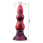 POWER MONSTERS – SAVAGE BEASTLORD DREIFARBIGER FANTASY-SILIKONDILDO 24 CM Ø 5 CM
