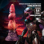POWER MONSTERS – SAVAGE BEASTLORD DREIFARBIGER FANTASY-SILIKONDILDO 24 CM Ø 5 CM