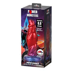 POWER MONSTERS - SHADOW BEHEMOTH ZWEIFARBIGER AUFBLASBARER FANTASIE-SILIKONDILDO 22 CM Ø 5 CM
