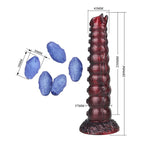 POWER MONSTERS - VOIDCLAW BRUTE ZWEIFARBIGER AUFBLASBARER FANTASIE-SILIKONDILDO 29 CM Ø 5,7 CM