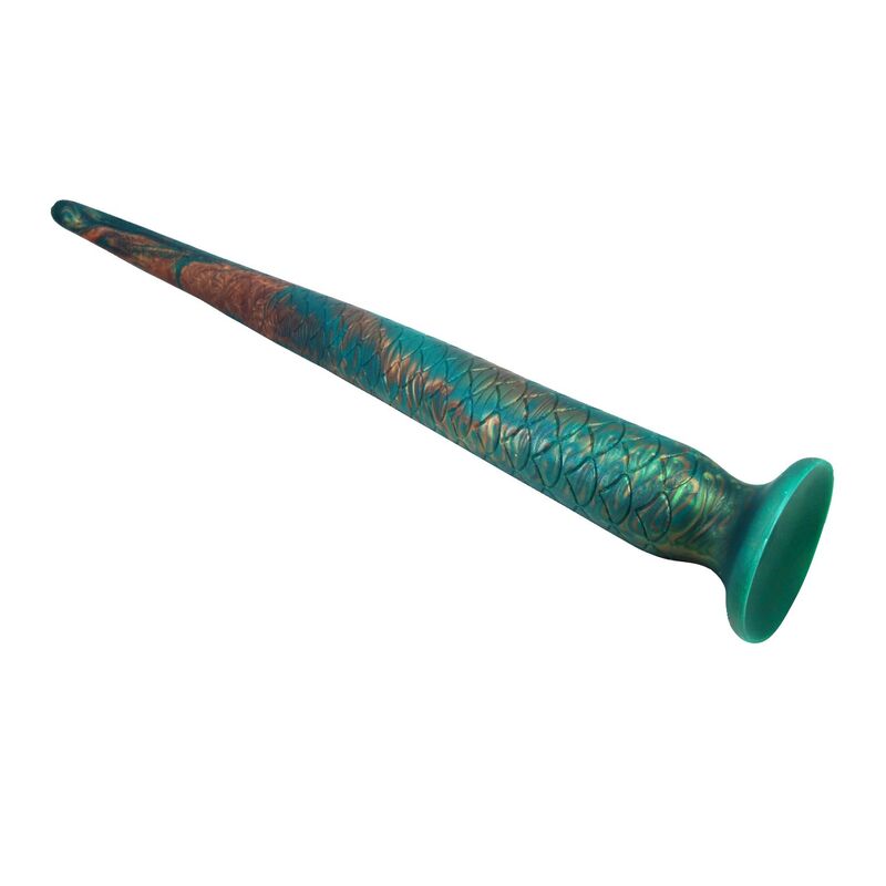POWER MONSTERS - WILDWYRM TAIL BICOLOR FANTASY SILIKONDILDO 47 CM Ø 4 CM