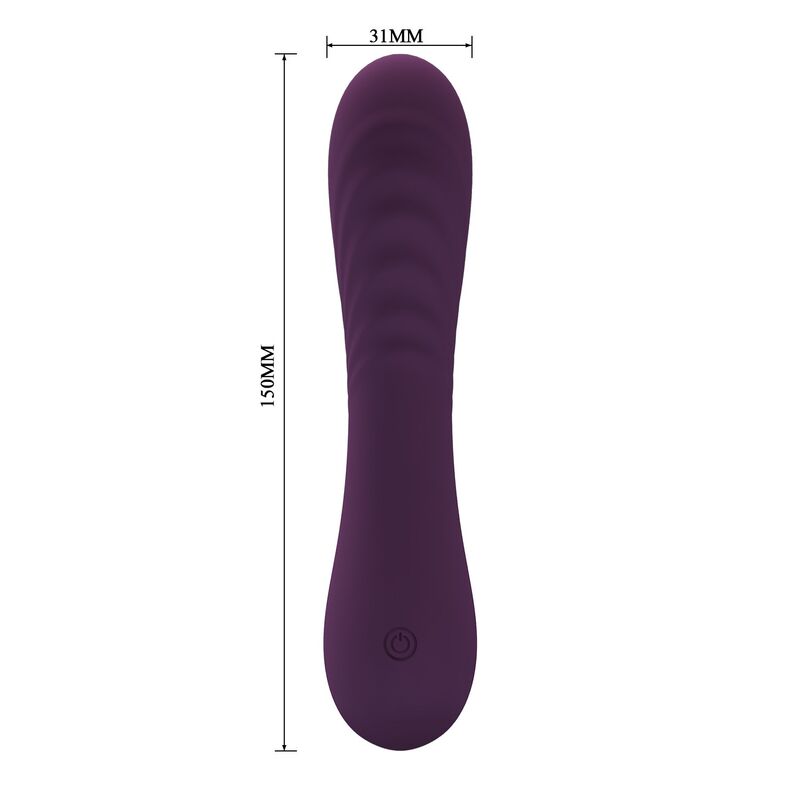 PRETTY LOVE - ALEXISROSE WIEDERAUFLADBARER VIBRATOR MIT 10 FUNKTIONEN, LILA