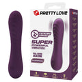 PRETTY LOVE - ALEXISROSE WIEDERAUFLADBARER VIBRATOR MIT 10 FUNKTIONEN, LILA