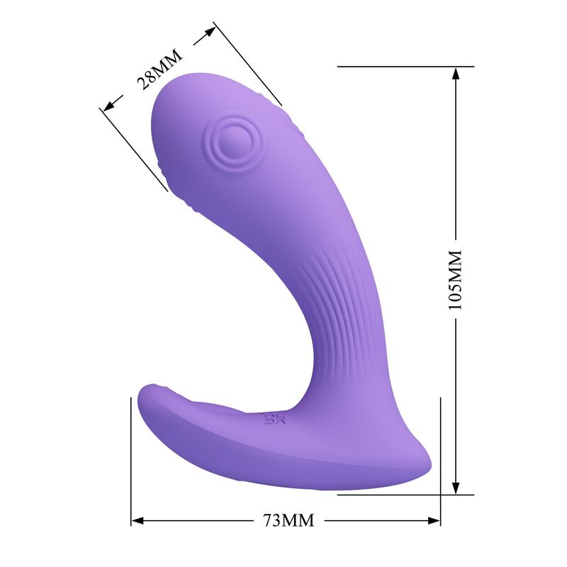 Pretty Love Andromeda Dual-Vibrator – Lila