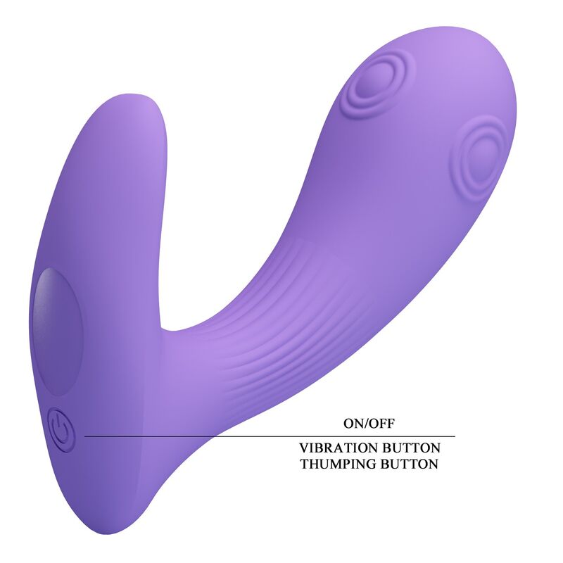 Pretty Love Andromeda Dual-Vibrator – Lila