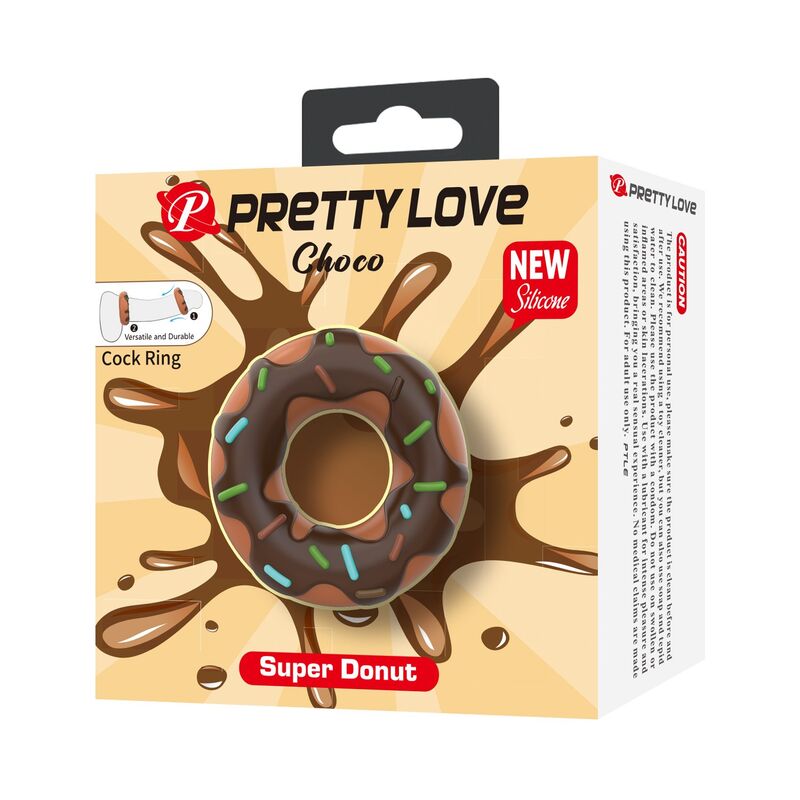 Pretty Love Super Donut Penisring Braun