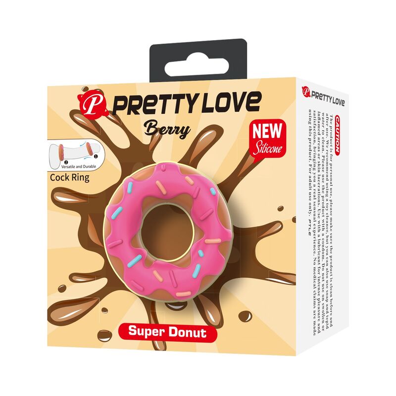 Pretty Love Super Donut Penisring Pink