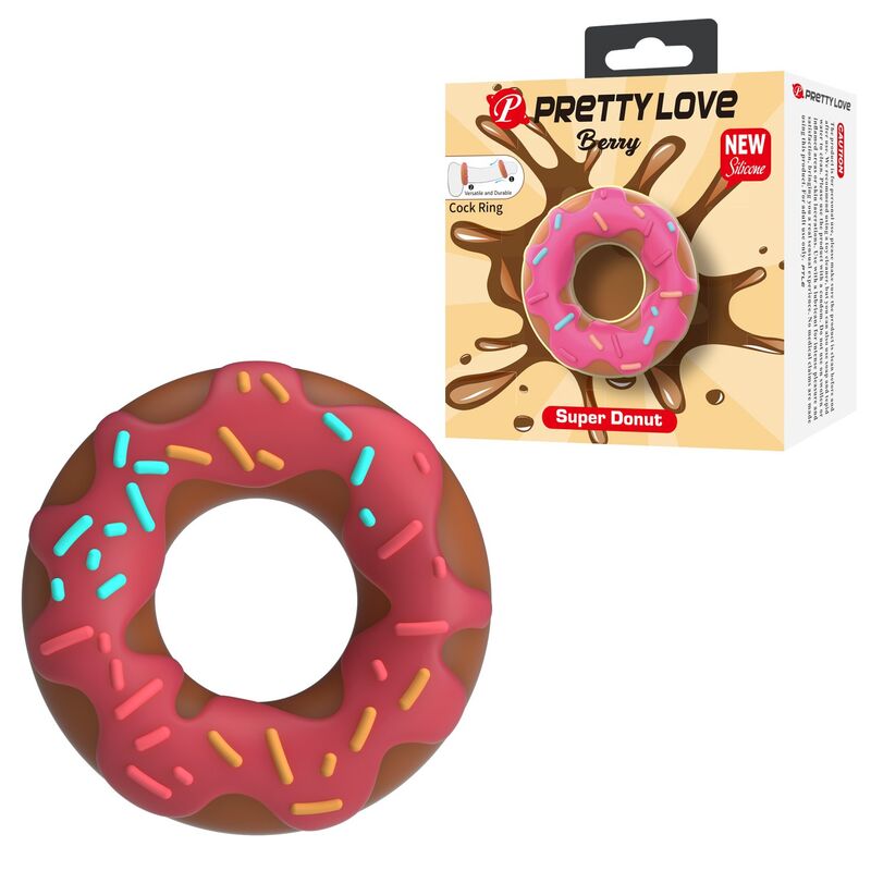 Pretty Love Super Donut Penisring Pink