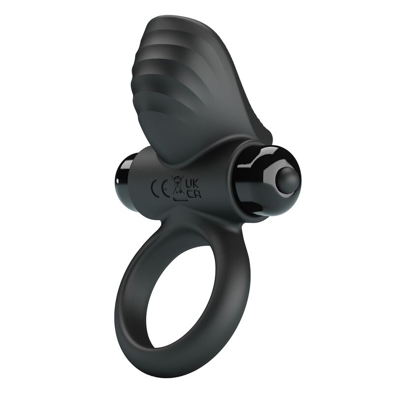 Pretty Love Adrien Vibrierender Penisring Schwarz – 10 Funktionen