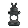 Pretty Love Rabbit-Penisring 10 Modi – Schwarz