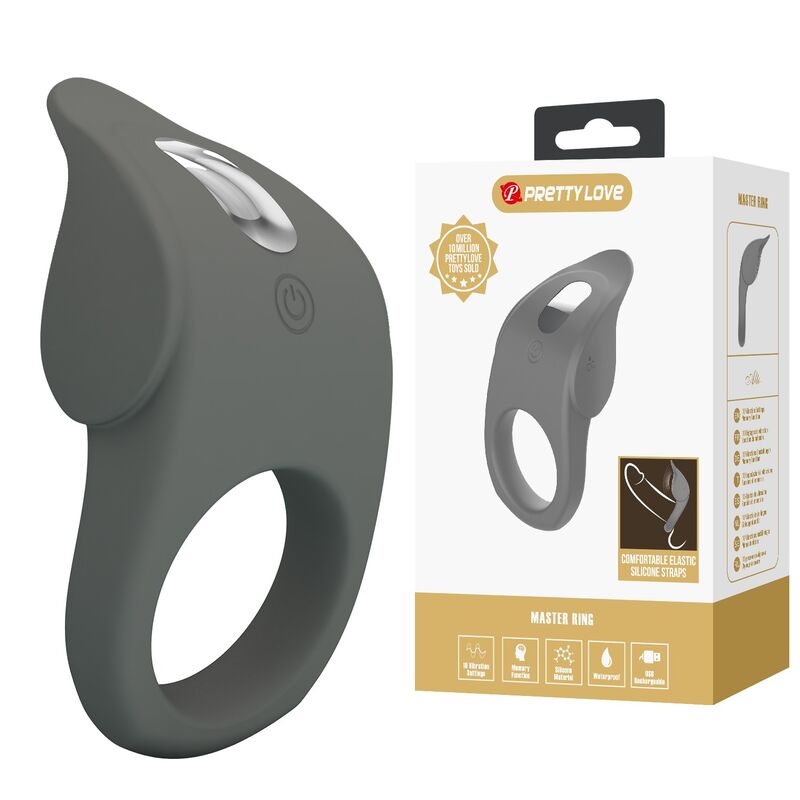 Pretty Love Flexibler Vibrationsring 10 Modi