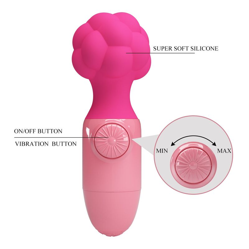 Pretty Love Anwen Mini-Massager – Pink