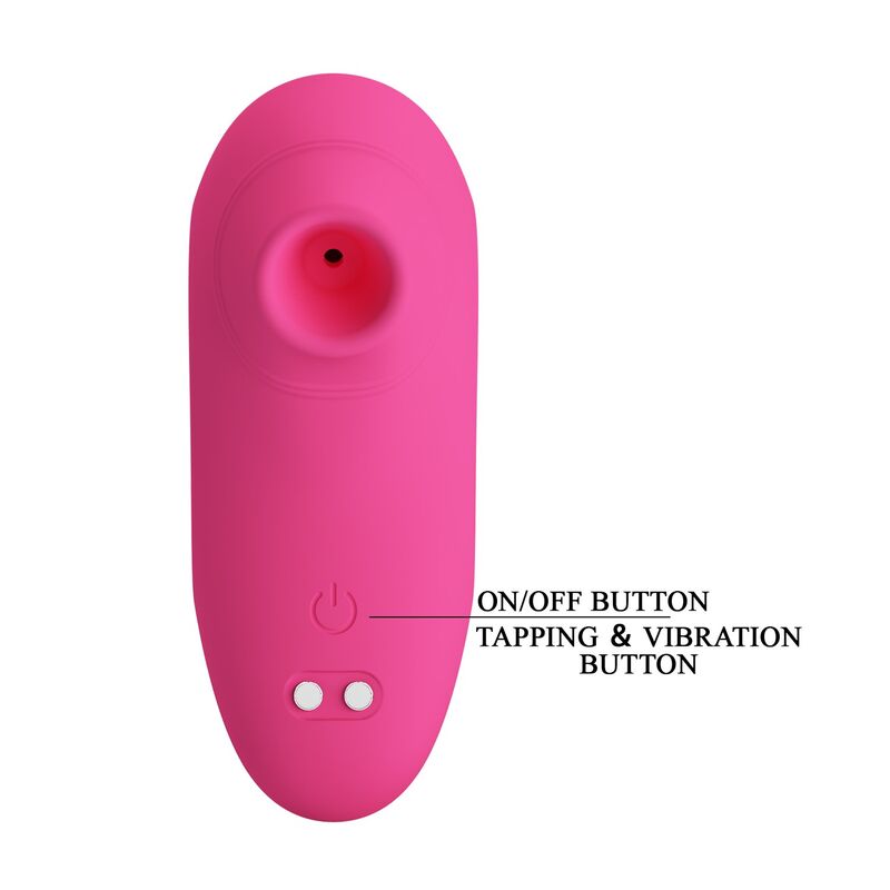 Pretty Love Arila Saug- und Vibrationsstimulator – Pink