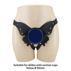 Pretty Love Slip-Harness – Schwarz/Blau