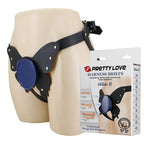 Pretty Love Slip-Harness – Schwarz/Blau