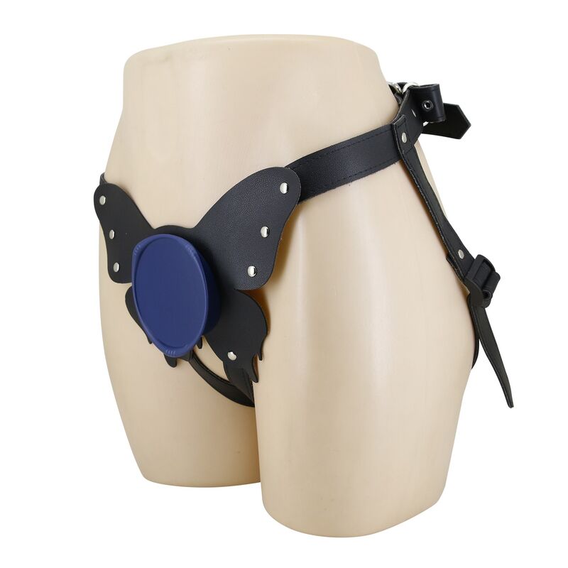 Pretty Love Slip-Harness – Schwarz/Blau