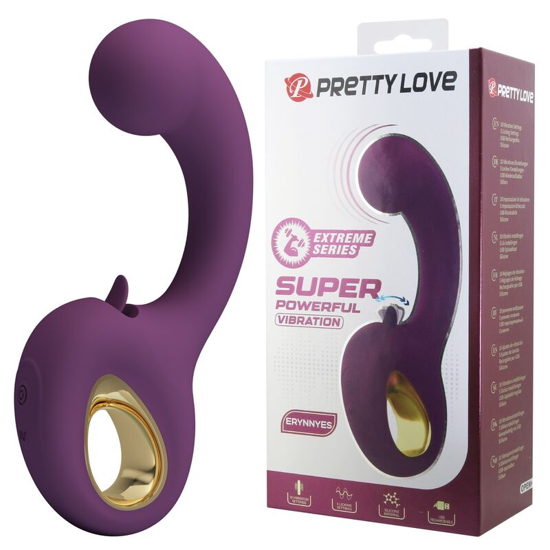 Pretty Love Brynnlee Dual-Vibrator – Lila