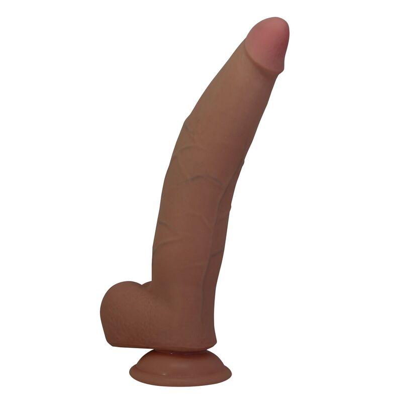 Pretty Love Cuthbert Flexibler Dildo 20 cm Ø 5 cm TPE Braun