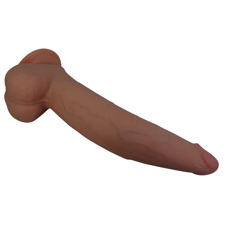 Pretty Love Cuthbert Flexibler Dildo 20 cm Ø 5 cm TPE Braun
