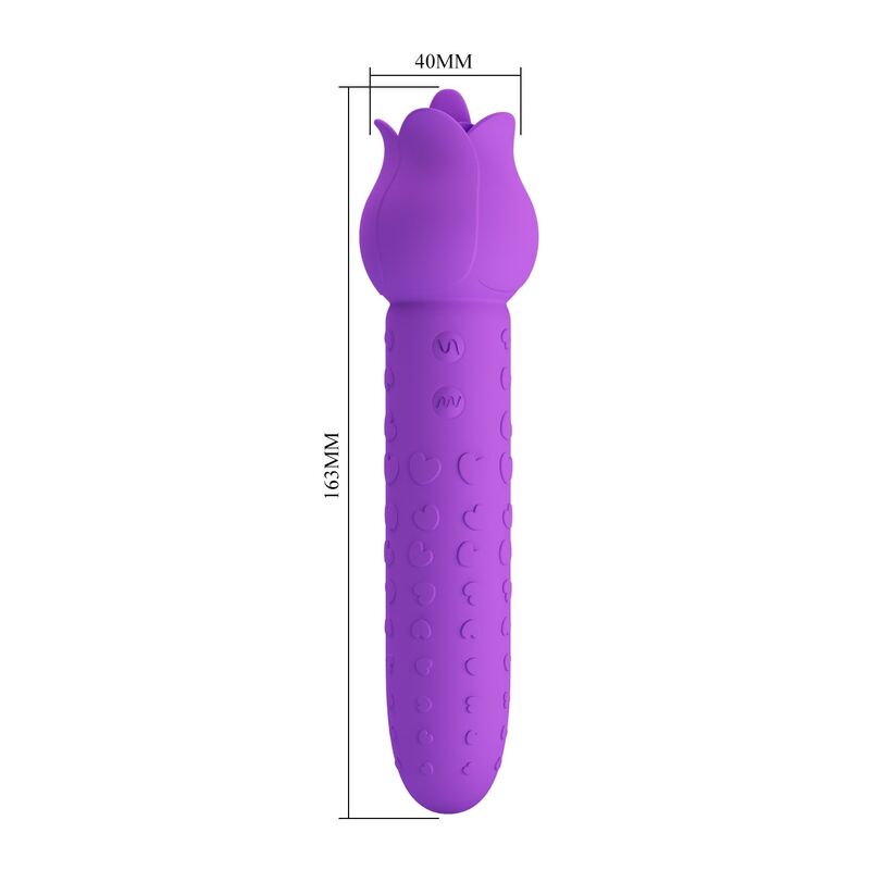 Pretty Love Dannell Zungenstimulator – Lila
